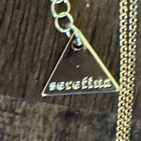 Anthropologi double stone pendant necklace - Picture 7 of 11